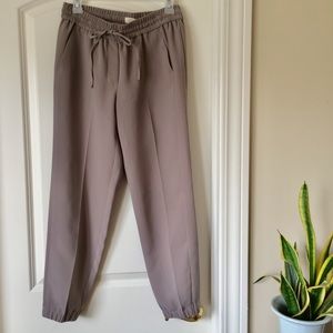 J. CREW FACTORY Taupe Elastic Waist Joggers, 4